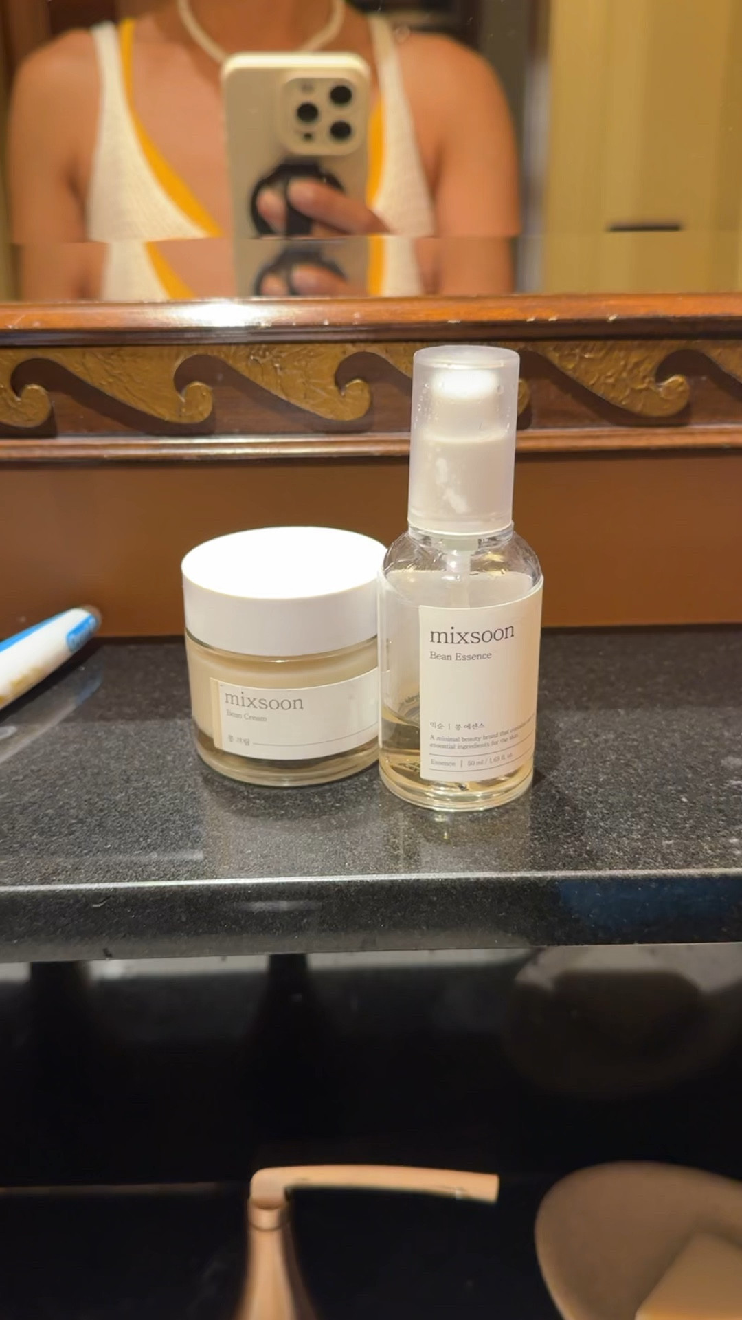Kept my skin hydrated even while on vacation with my Mixsoon Bean Essence and Bean Cream moisturizer!

#LTKTravel #LTKBeauty