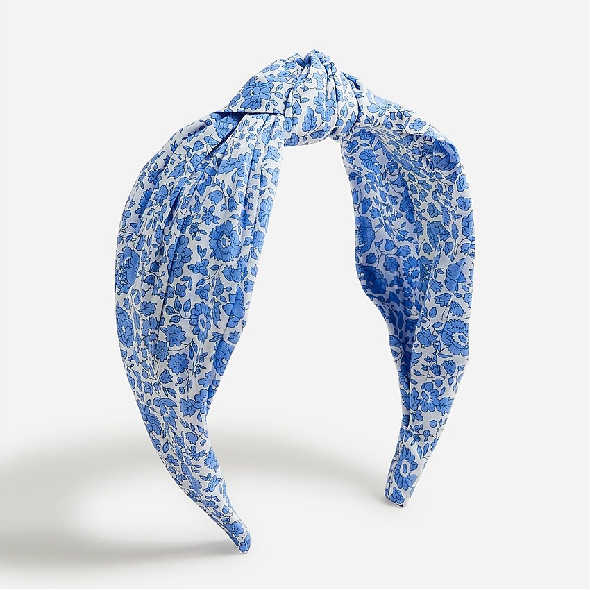 Knot headband in Liberty® fabrics | J. Crew US