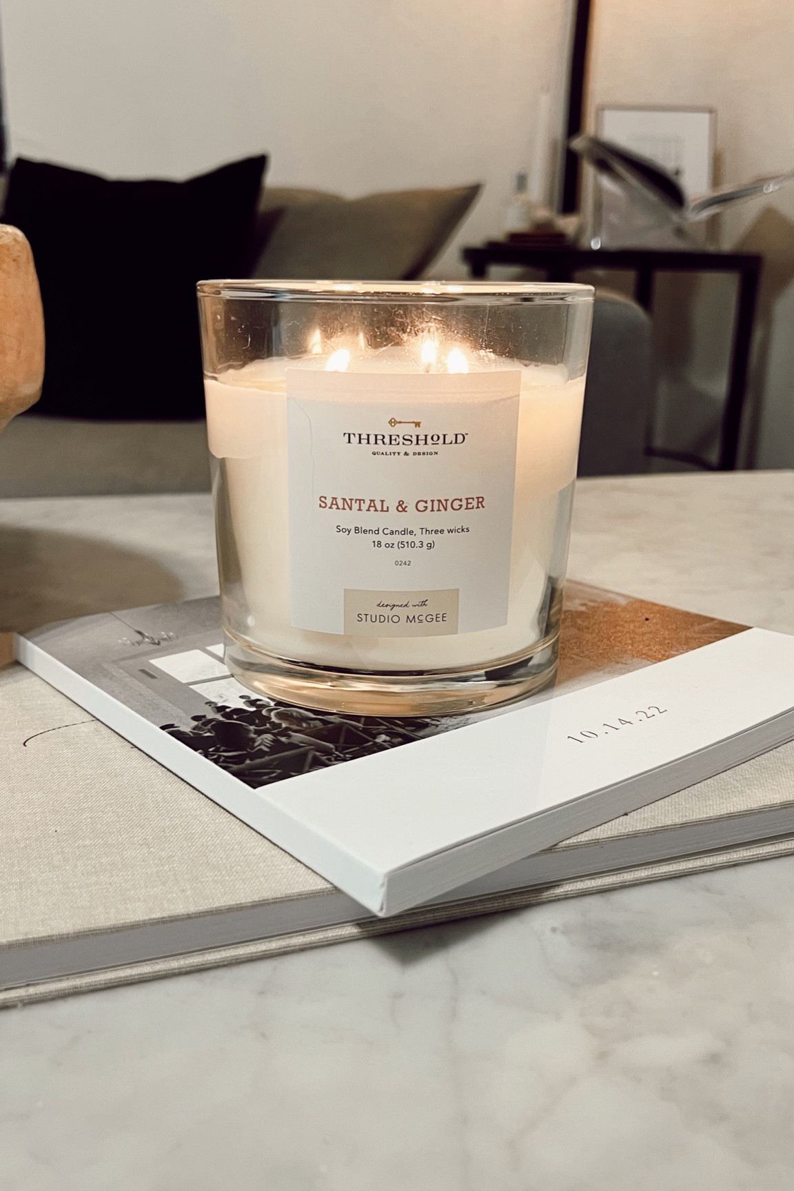 STOP RIGHT NOW AND GET THIS CANDLE! I am obsessed with all things #santal and this candle is heavenly 🙏🏻☺️🖤 And it could be a great gift 😏
#target #targetfinds #santalcandle #bestcandle #targetcandle 

#LTKGiftGuide #LTKhome