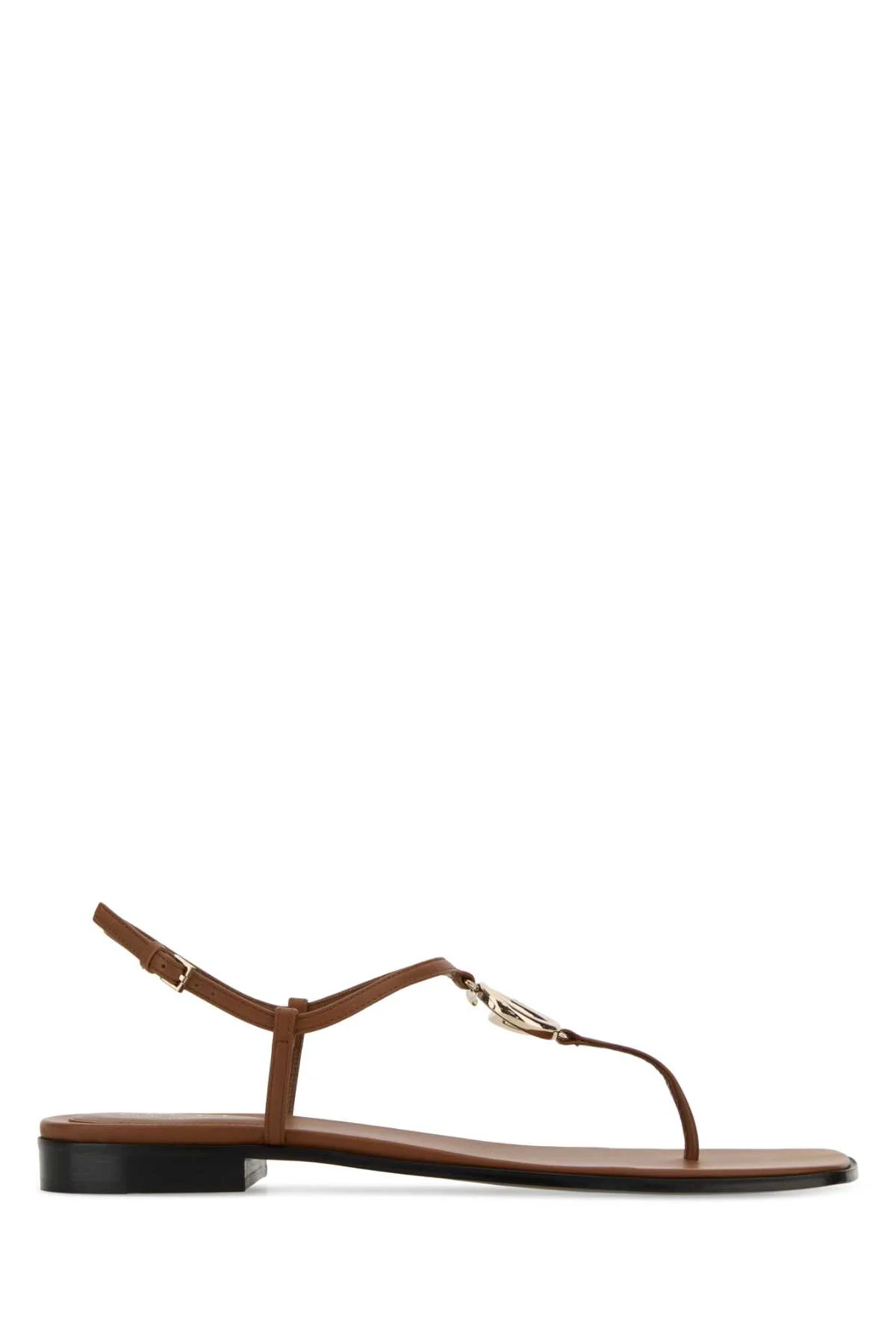 Gucci Caramel Leather Thong Sandals | Balardi (US & Canada)
