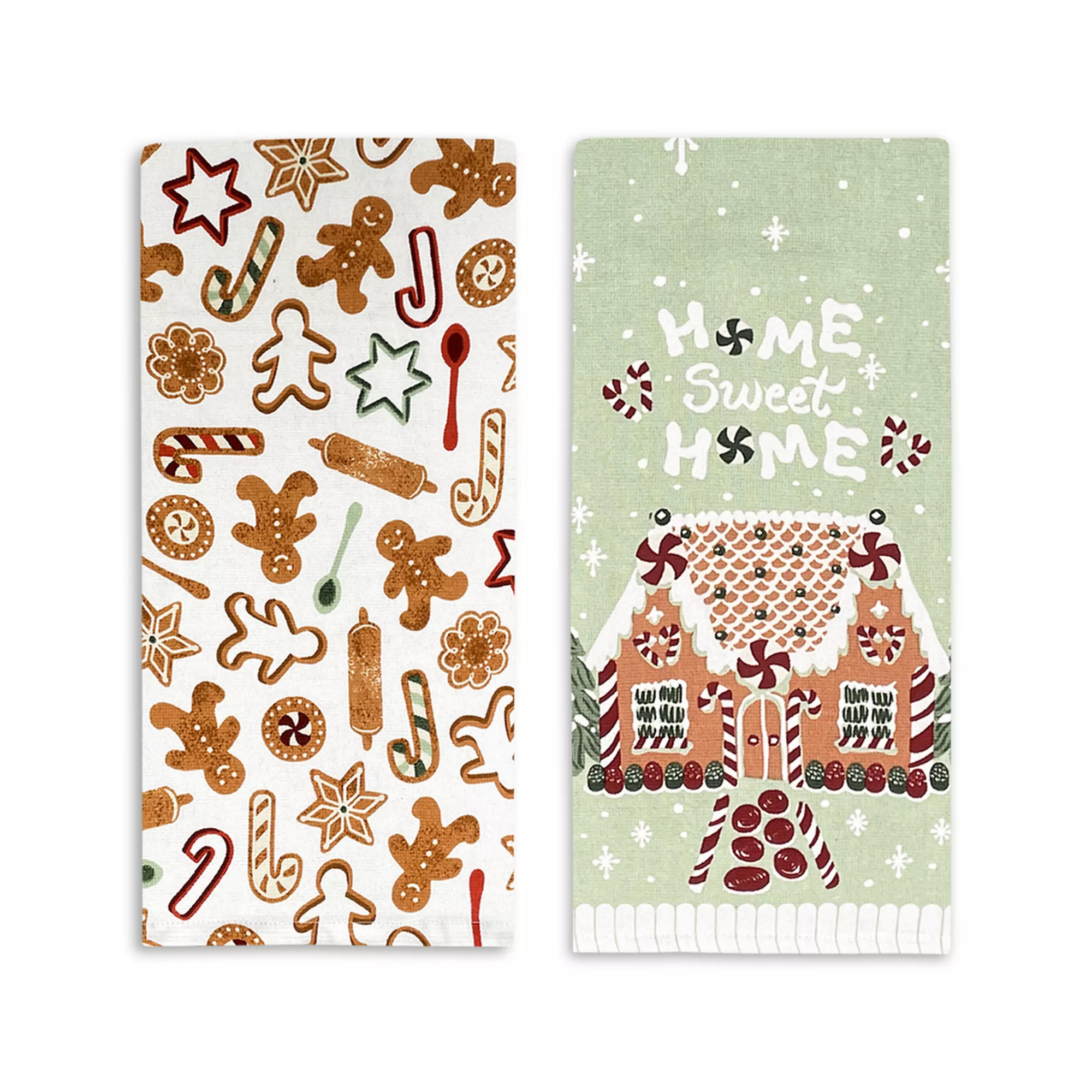 St. Nicholas Square® Gingerbread House Kitchen Towel 2-pk. | Kohl's