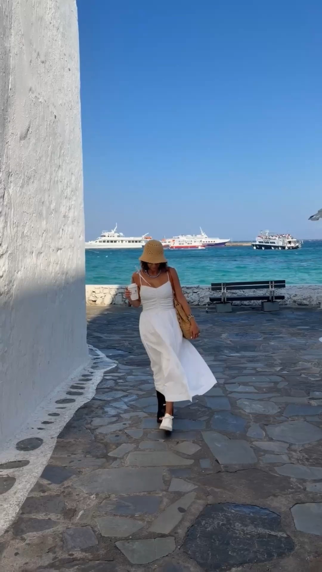 Outfit I wore Greece 
Wearing xs in dress
Cotton and so light and comfy

#LTKOver40 #LTKTravel #LTKgrwm