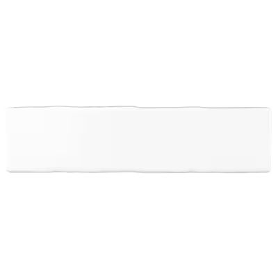 Boutique Ceramic Boutique Crafted White 3-in x 12-in Glazed Ceramic Subway Wall Tile | Lowe's