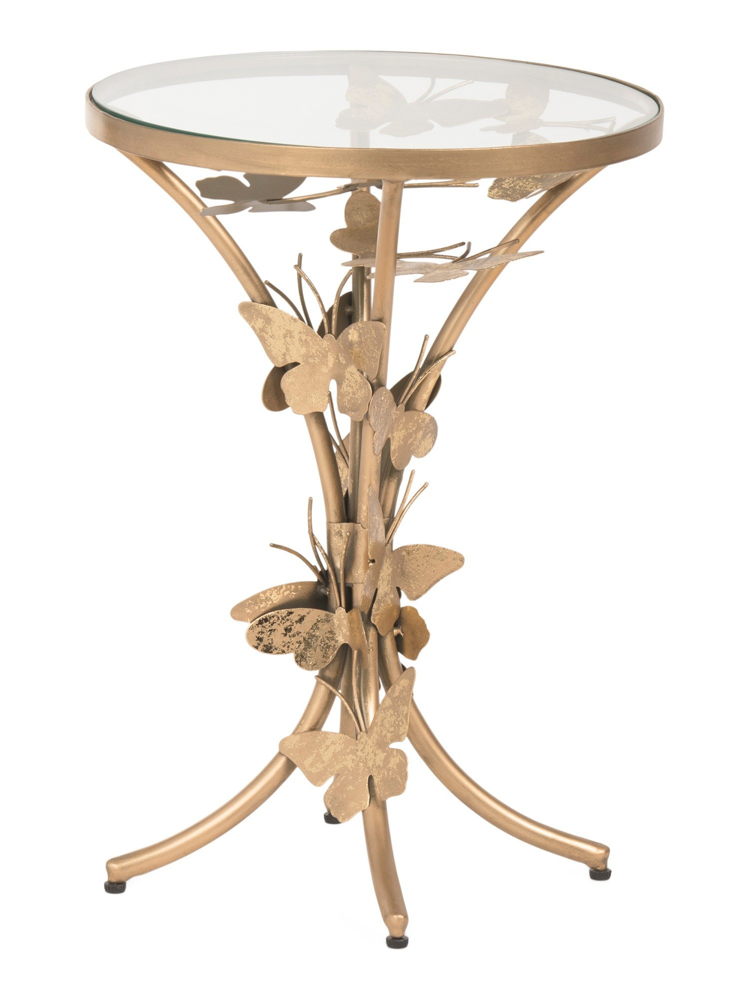 JAMIE YOUNG20x14 Handcrafted Metal Butterfly Side Table 

#LTKHome #LTKU