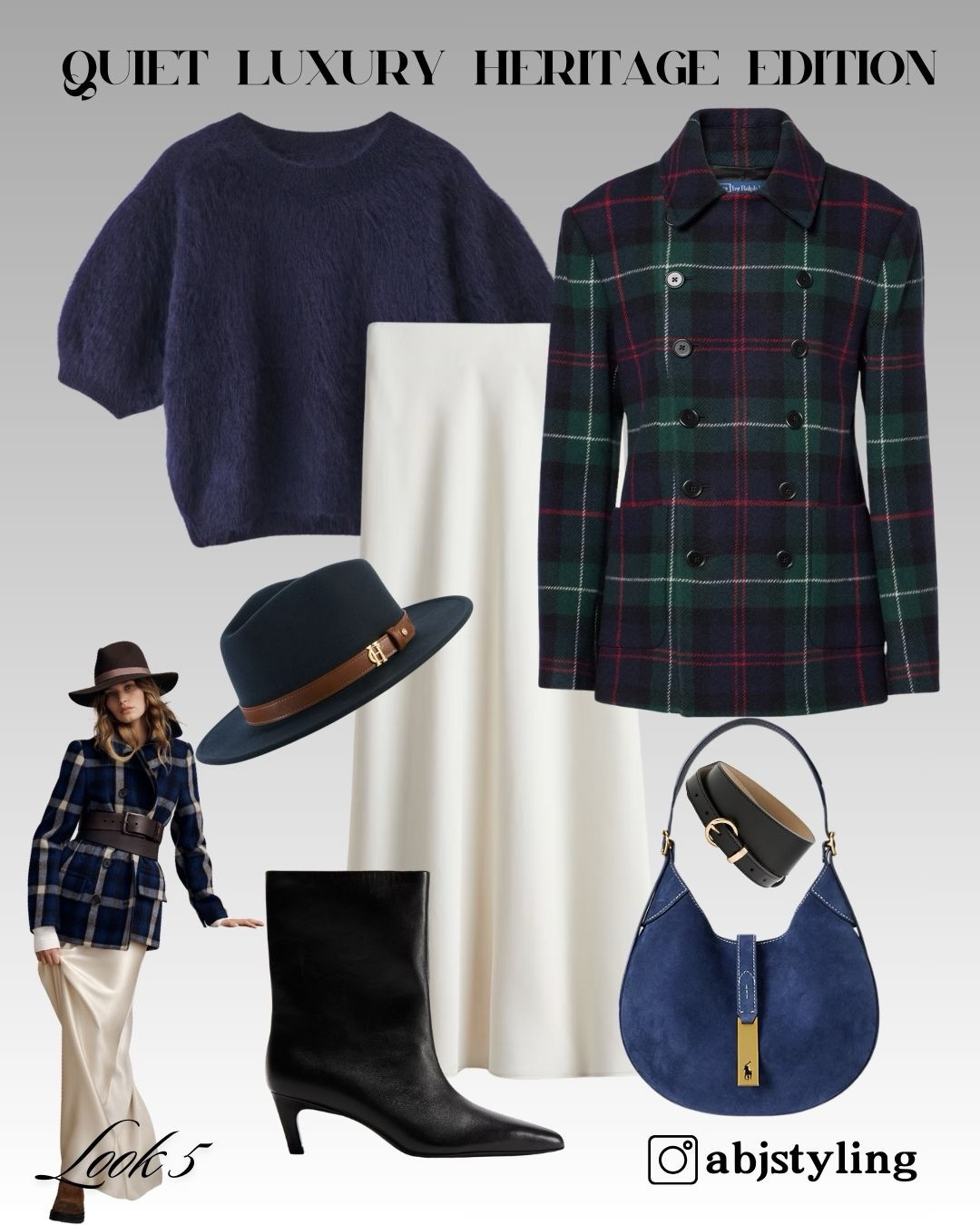Soft winter neutrals with a touch of heritage plaid — warm, cosy and classic.
Styling Tip:
Style the knit slightly tucked at the front to balance the wide-leg shape.

#LTKstyletip #LTKuk #LTKwinter