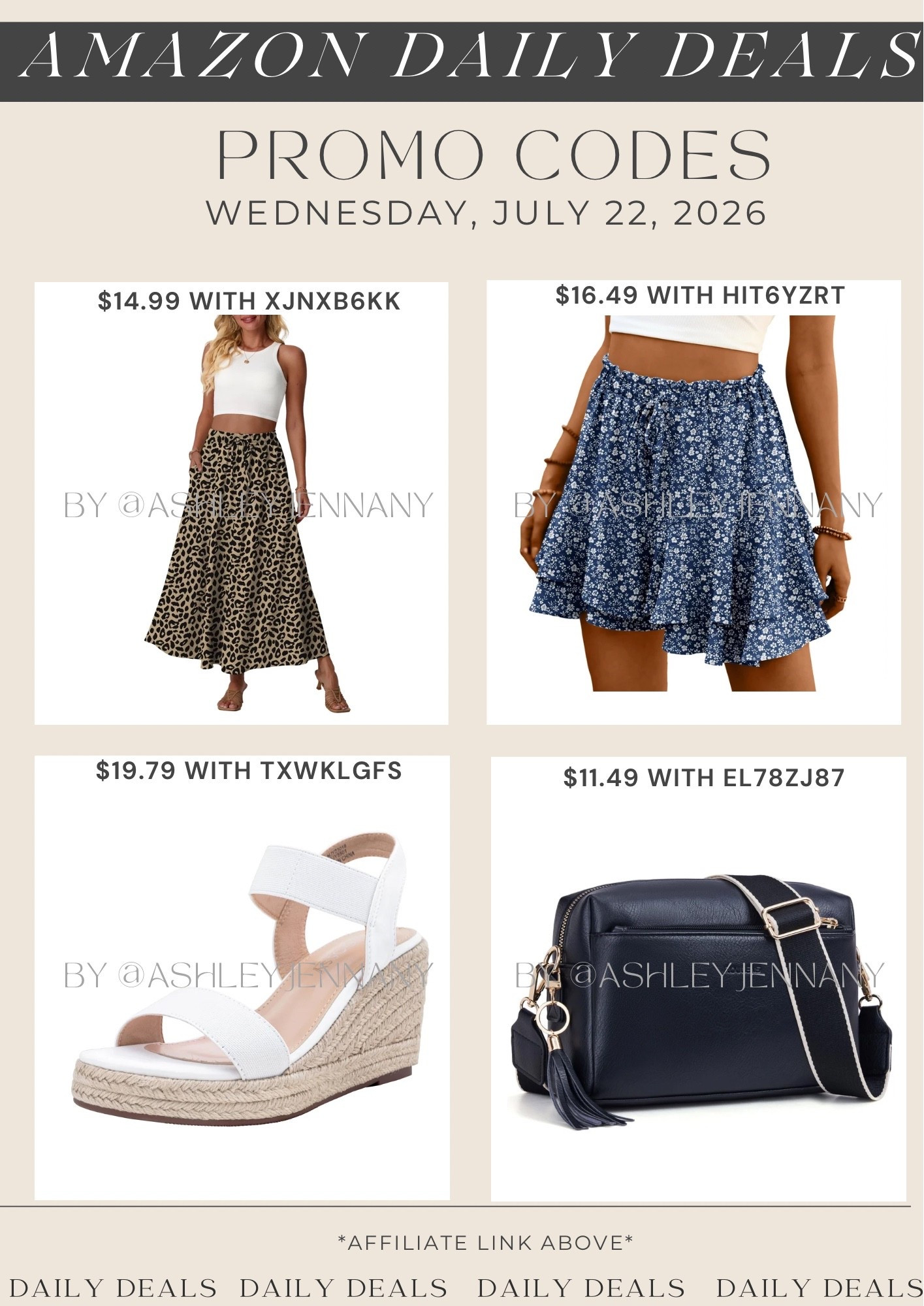 Amazon deals

#LTKSeasonal #LTKMidsize #LTKSaleAlert