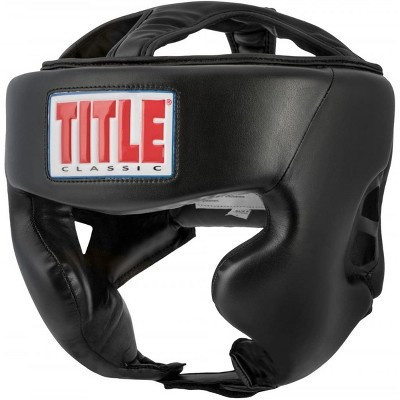 Title Boxing Classic Hi-Performance Training Headgear 2.0 - Adult - Black | Target
