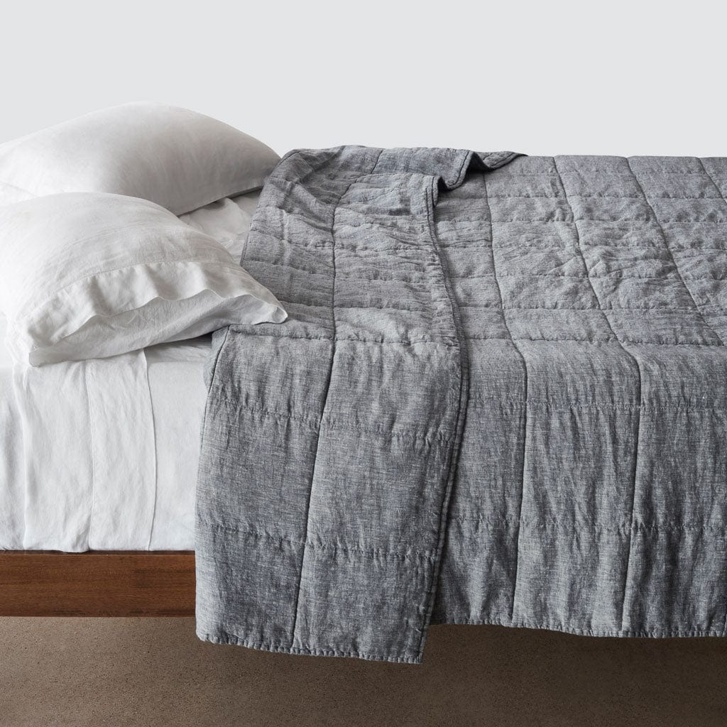 Stonewashed Linen Quilt   – The Citizenry | The Citizenry