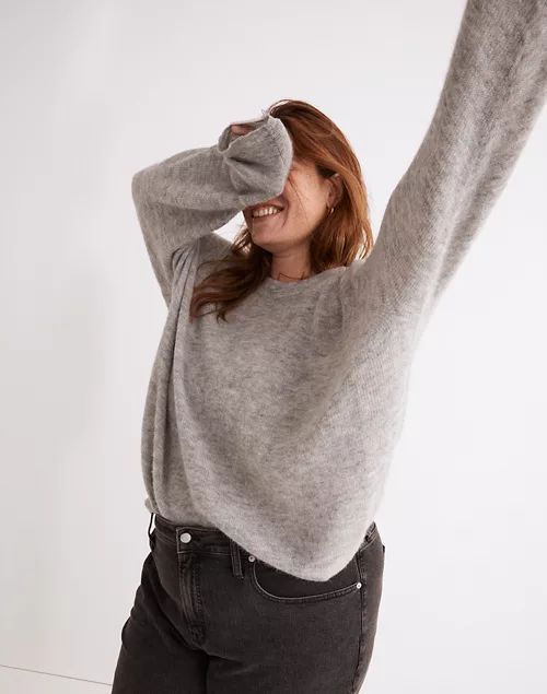 Plus Elliston Crop Pullover Sweater | Madewell