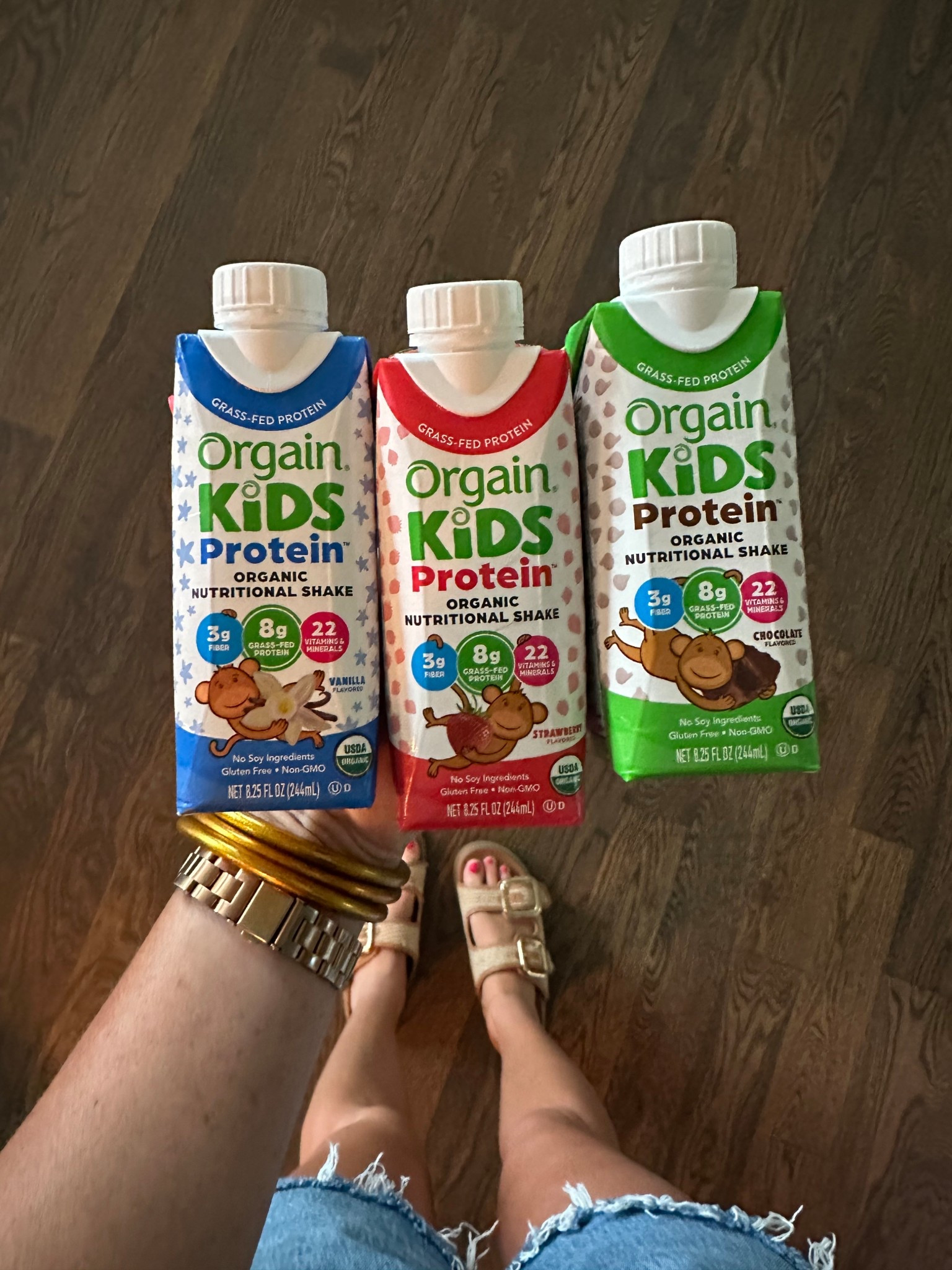 Trying to give our kids more protein after 2/3 of them were the lower half of the percentage scale for size at their well-checks. They are enjoying these from Amazon.