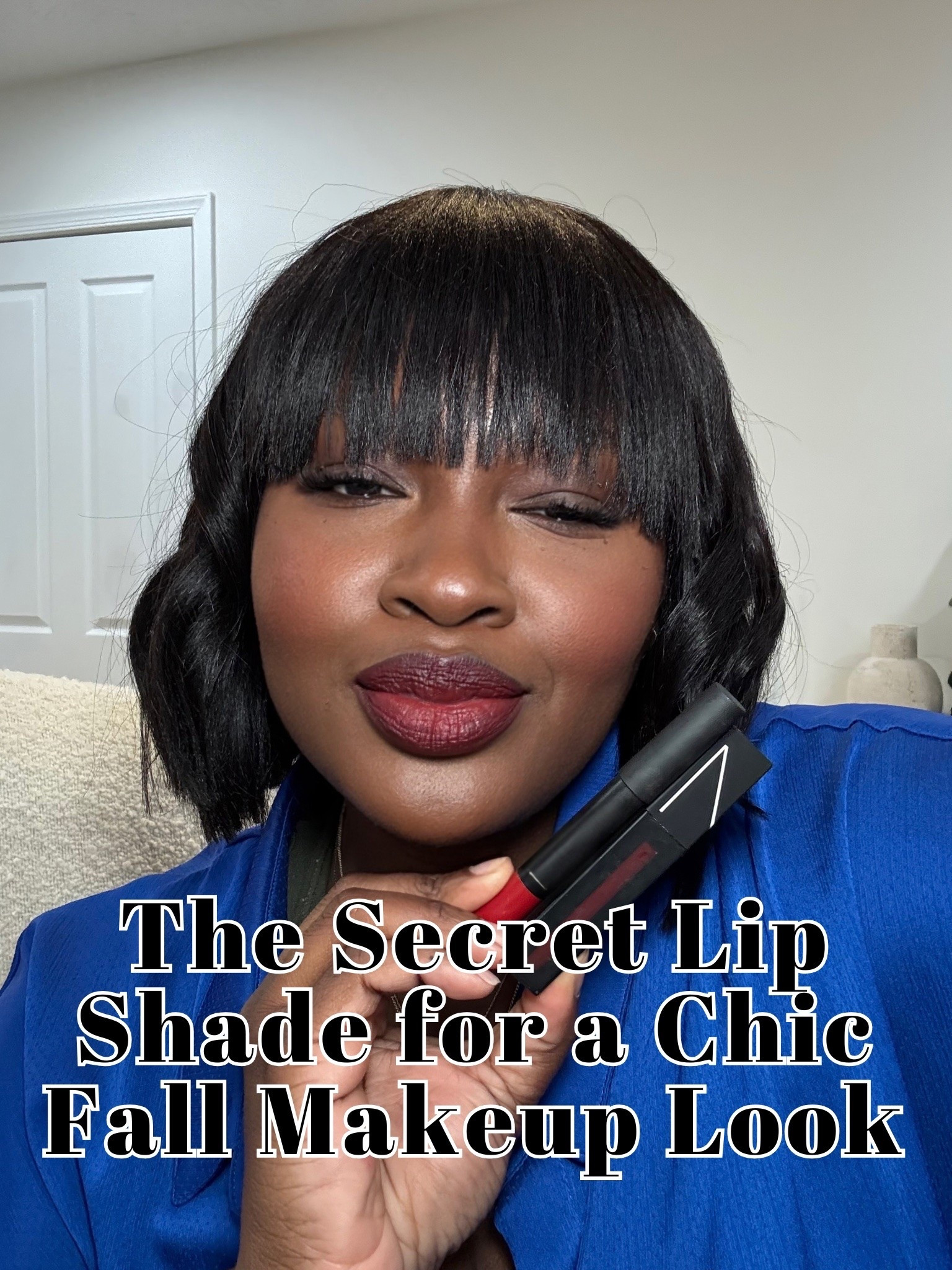 Looking for the perfect fall makeup look? A deep berry lipstick shade is an easy way to add color, elegance, and warmth to your beauty routine.   fall makeup ideas, berry lipstick, dark lip makeup, lipstick shades, beauty inspiration, makeup trends

#LTKBeauty #LTKselfcare #LTKgrwm