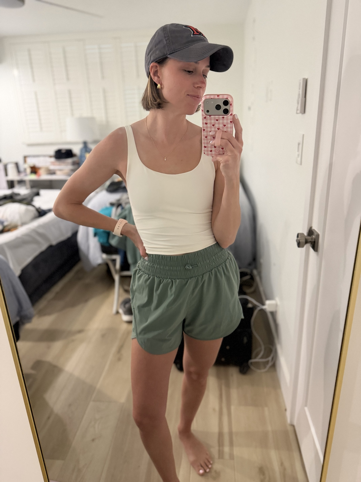 I have about 6 pairs of these shorts and I basically buy them every year. They are the best! I get size XS.

#LTKootd