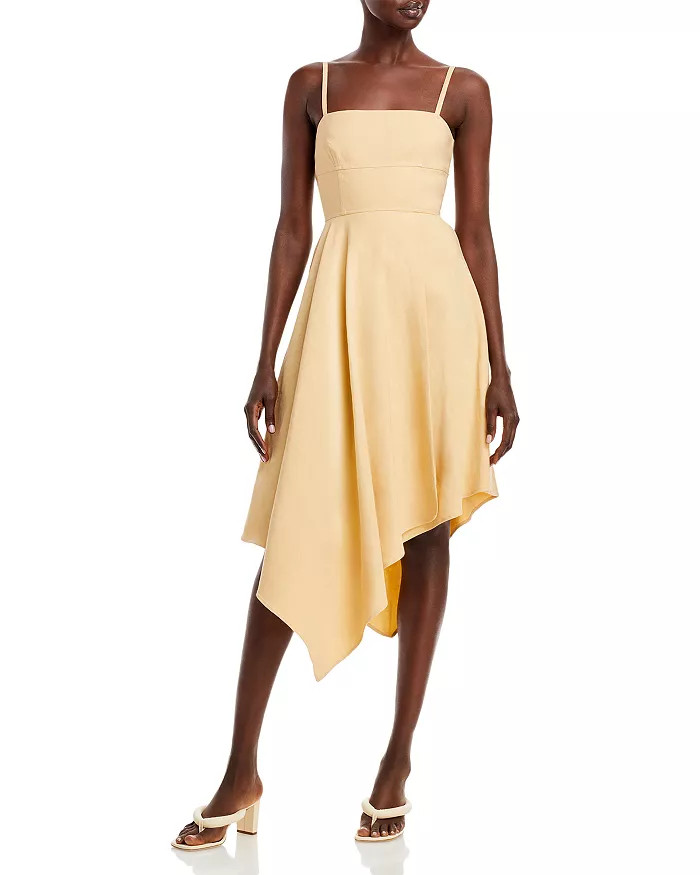 Verona Asymmetric Midi Dress | Bloomingdale's (US)