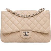 Womens Preloved Jumbo Classic Caviar Single Flap Bag - Brown Shoulder Bags - One Size | NastyGal UK