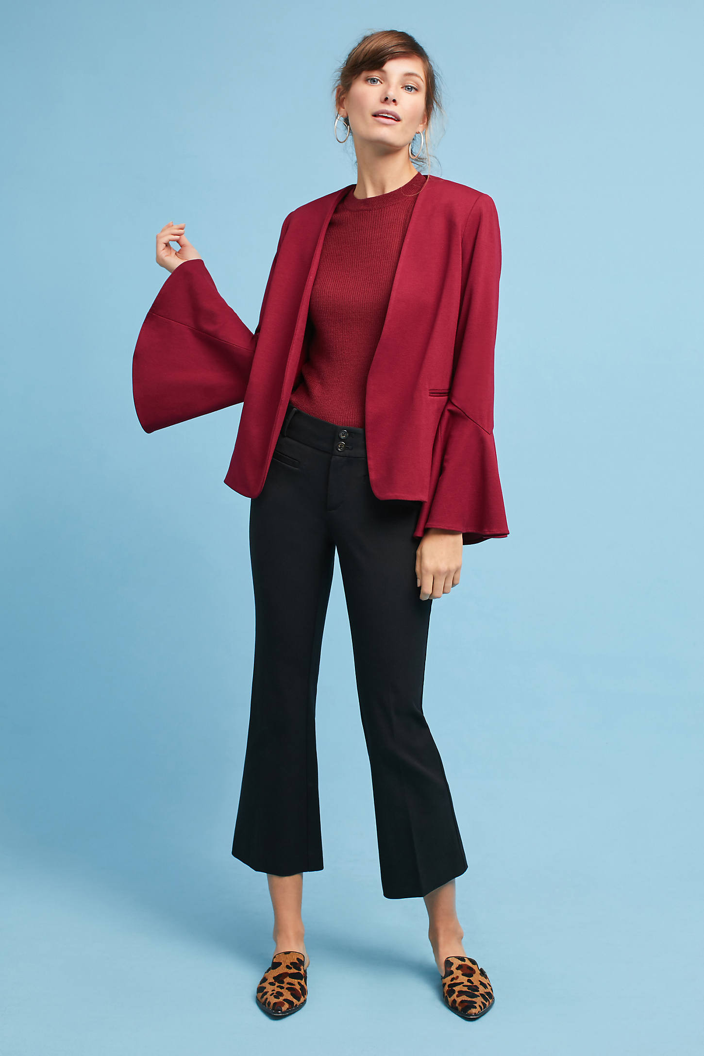 Aria Bell-Sleeve Jacket | Anthropologie (US)