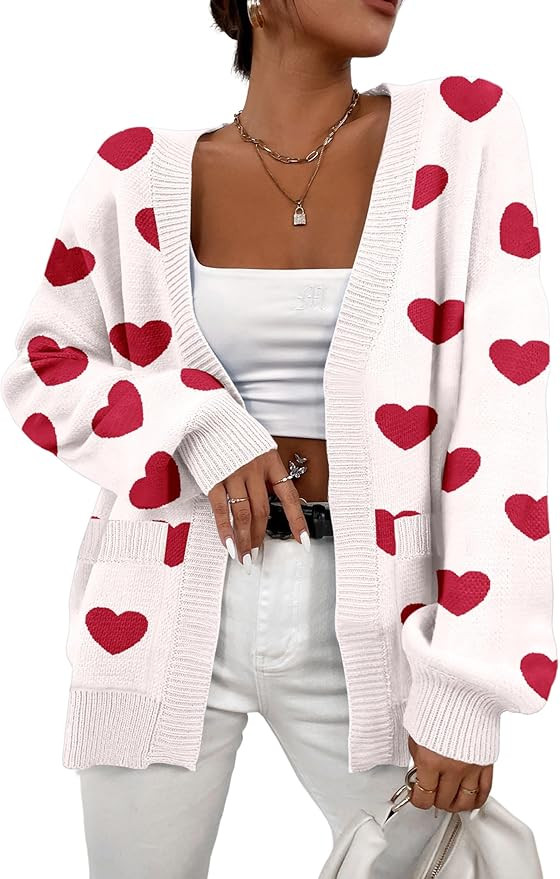 Women 2024 Cardigans Lightweight Casual Knit Long Sleeve Soft Pocketed Comfortable Cardigan Sweat... | Amazon (US)