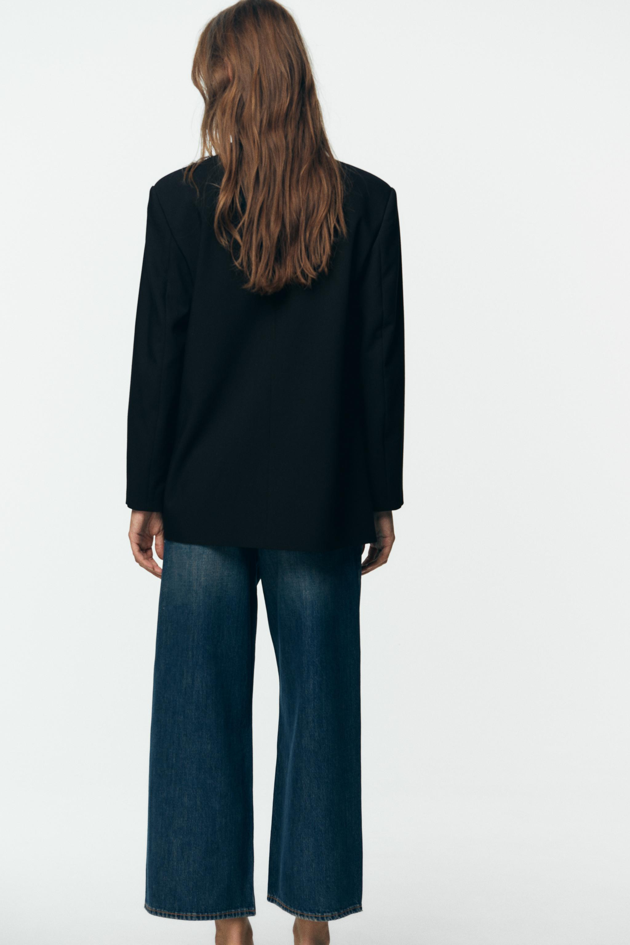 OVERSIZE DOUBLE-BREASTED BLAZER | Zara UK