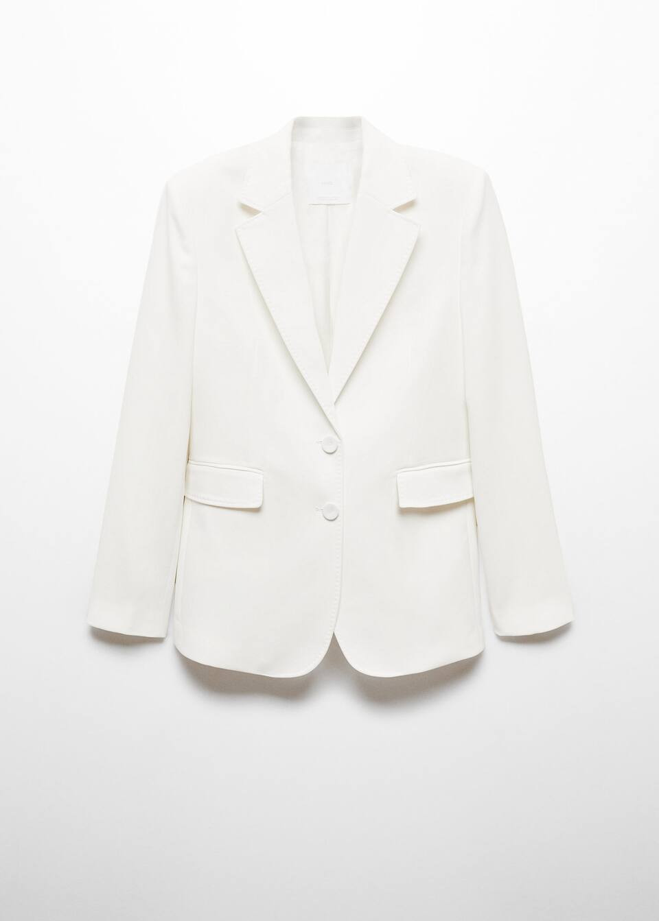 Straight-fit suit blazer -  Women | Mango USA | MANGO (US)