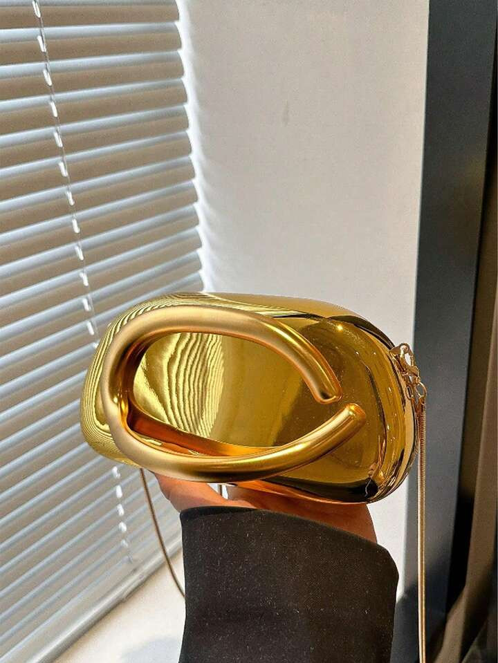 Dedoo Burgundy PU Leather Clutch - Ideal For Valentine's Day, Comfortable And Fashionable, Fashion Handbag, Personalized Gift Option, Accessory 2025, Chic Style For All Occasions, Luxury Feel At Affordable Price | SHEIN