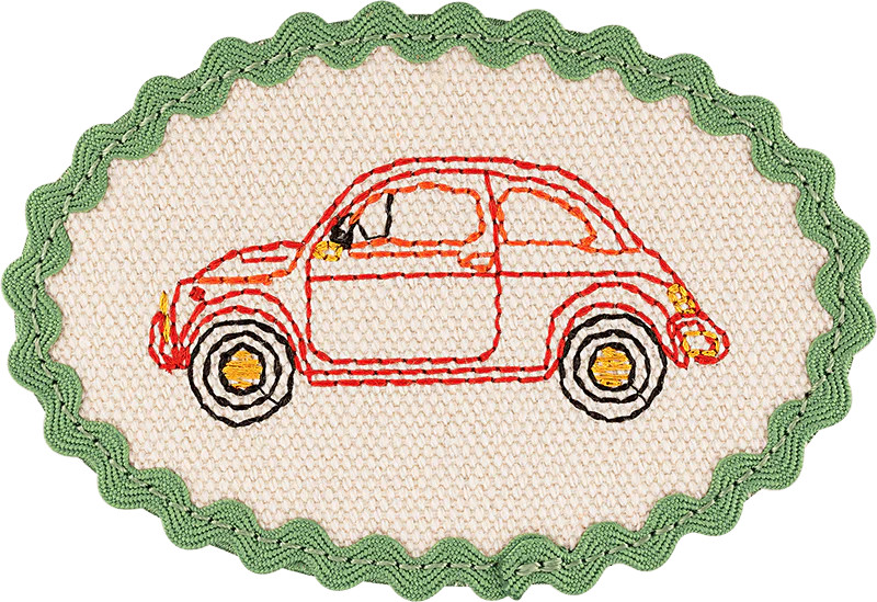 Vintage Car Patch | Stoney Clover Lane