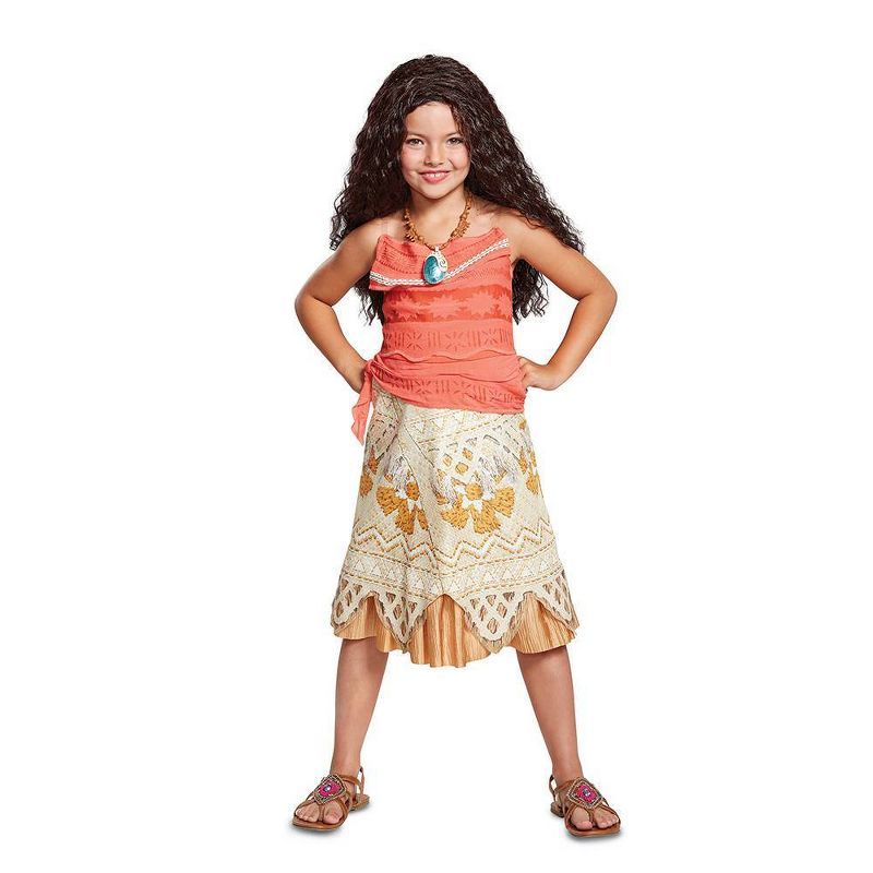 Kids' Disney Moana Halloween Costume Dress | Target