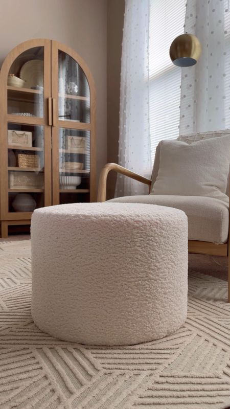 Walmart Sherpa Ottoman with removable legs under $100 

#walmart #walmartpartner #walmarthome #ottoman #livingroom #home #homedecor 

#LTKfindsunder100 #LTKsalealert #LTKhome