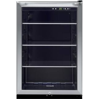 Frigidaire 22 in. Single Zone 138-12 oz Can Beverage Cooler in Stainless Steel with Digital Tempe... | The Home Depot