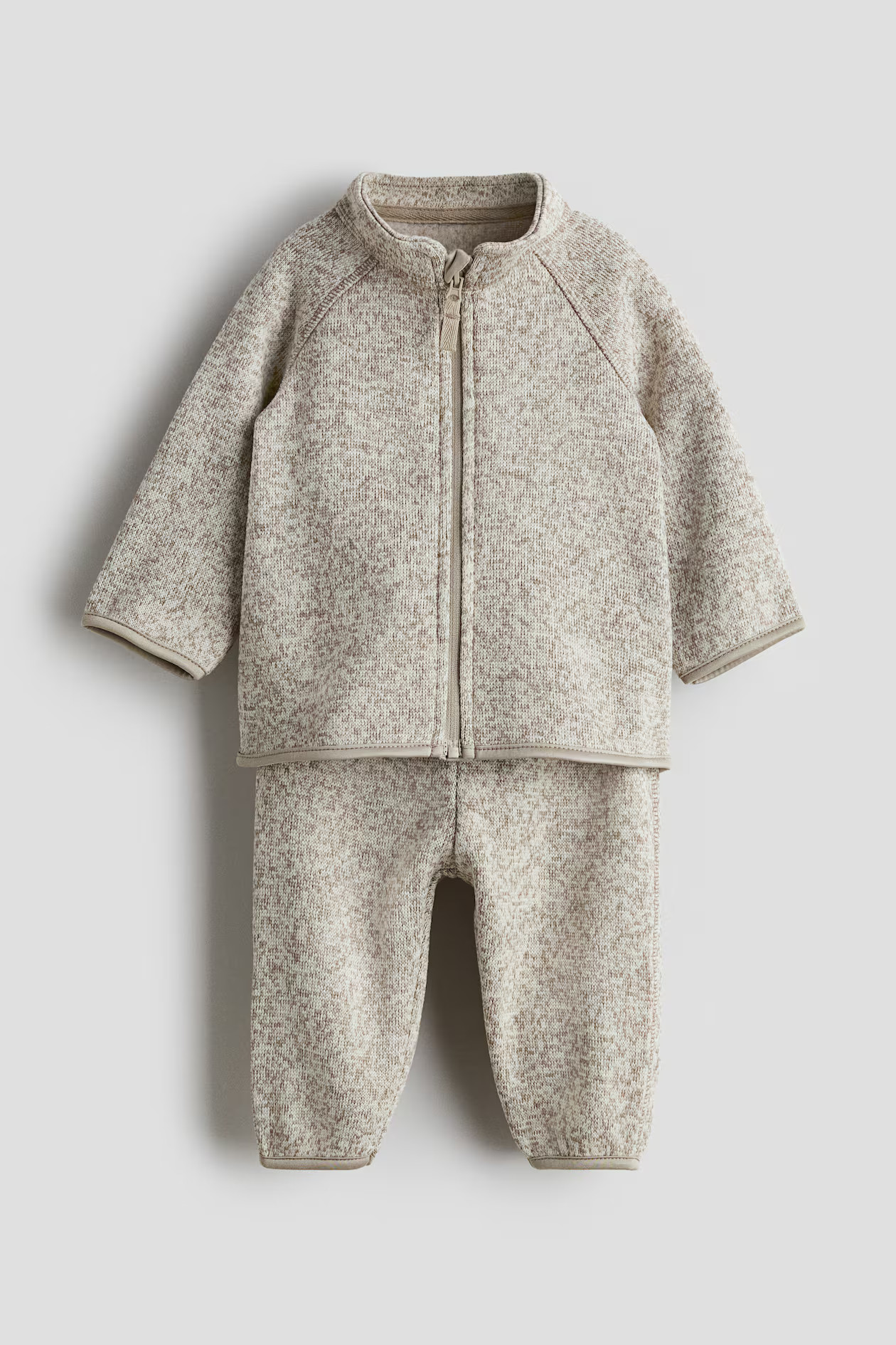 2-piece fleece set - Beige - Kids | H&M GB | H&M (UK, MY, IN, SG, PH, TW, HK)