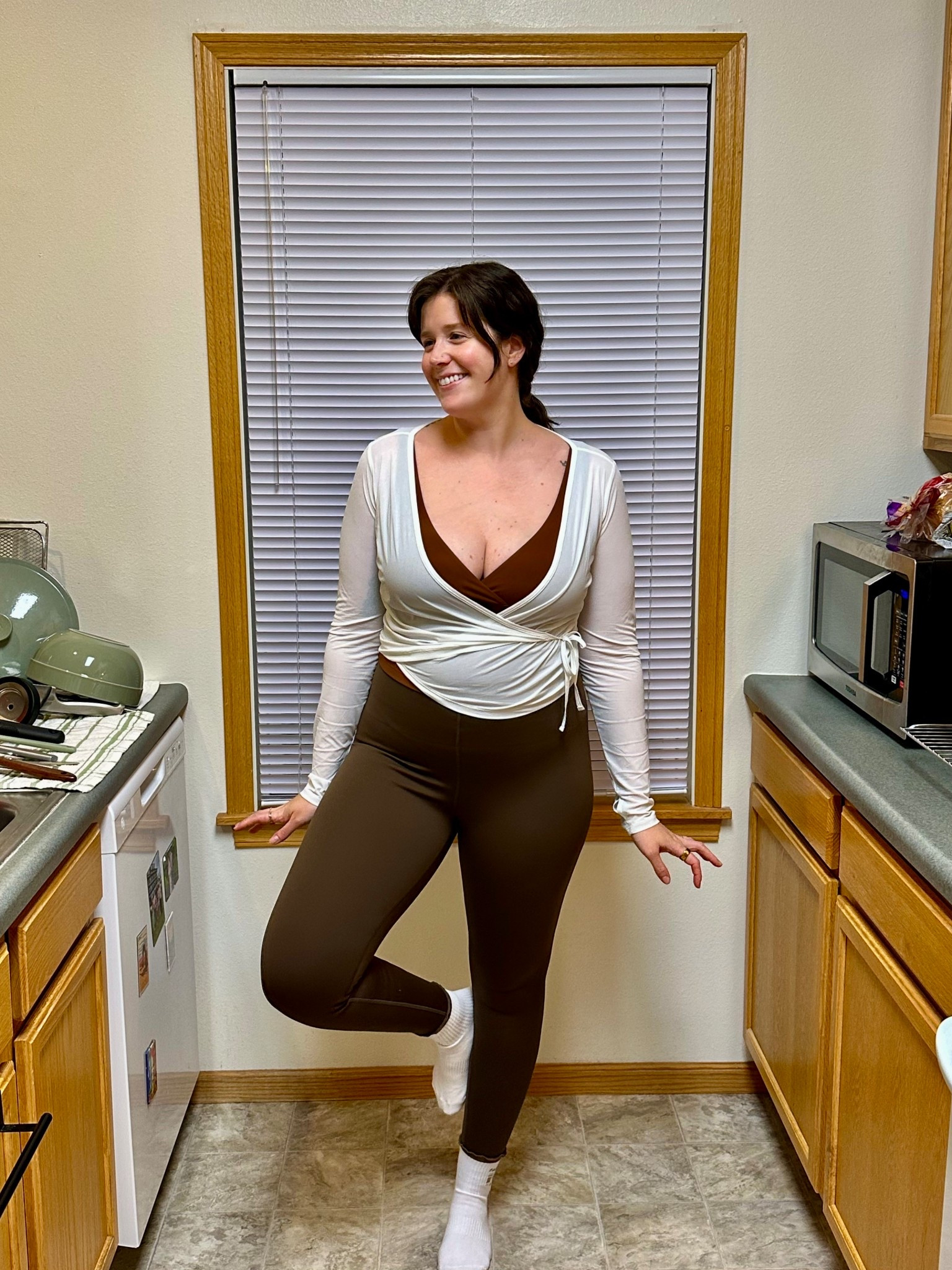 pilates at home outfit #pilates #workout 

#LTKfitnessgoals #LTKootd #LTKmomlife