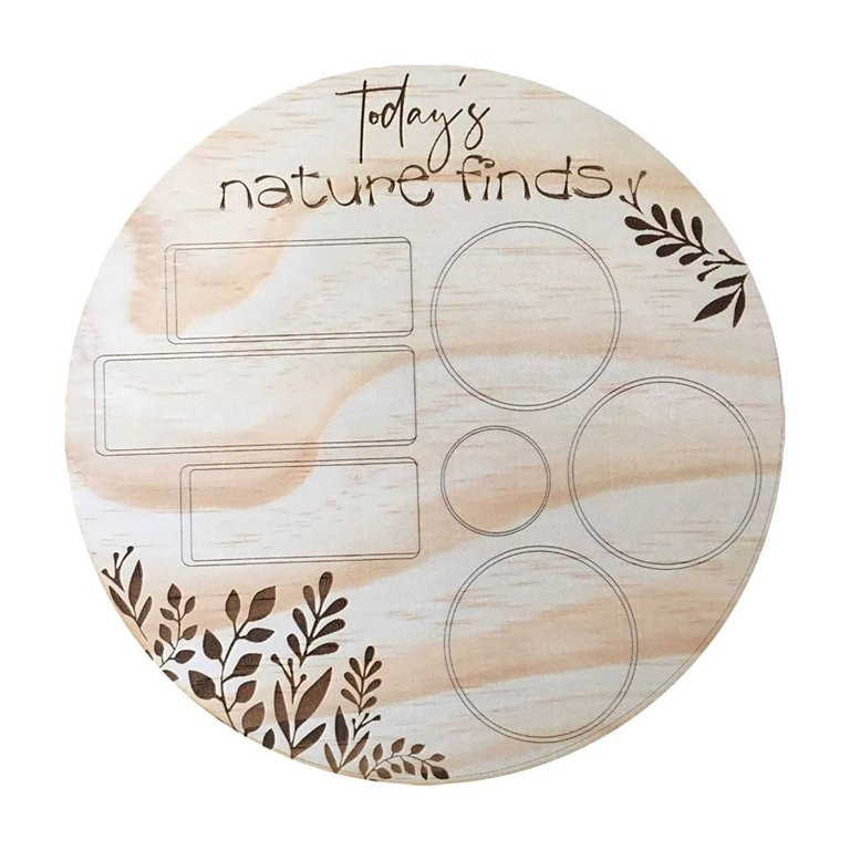 Exploration Discovery Finding Nature Wooden Field Scavenger Hunt Board Parent-child Interaction O... | Walmart (US)