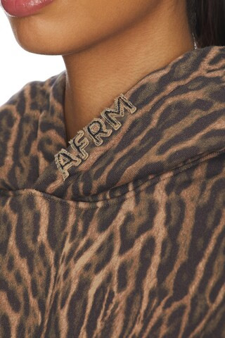 Blake Hoodie in Olive Leopard | Revolve Clothing (Global)