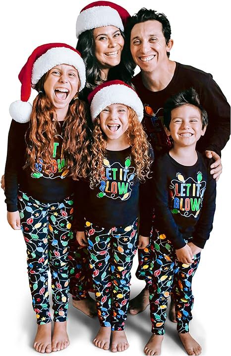 The Children's Place Baby Girls 2 Piece Family Matching, Cheerful Christmas Pajama Sets, Cotton | Amazon (US)