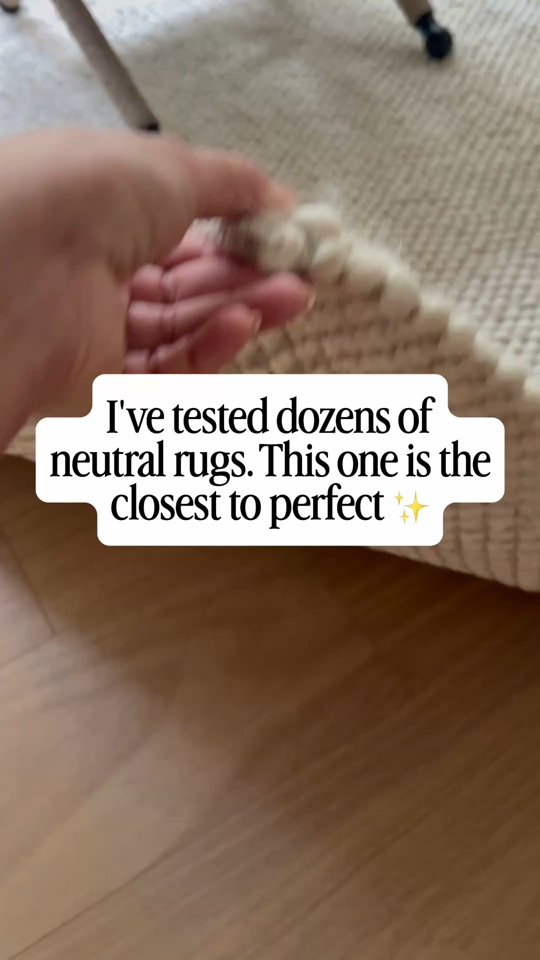 Shop my almost perfect rug. It looks and feels luxurious, simultaneously soft and textured and priced just right. The neutral tone goes with everything. Perfect for living rooms and bedrooms.

#LTKSaleAlert #LTKHome