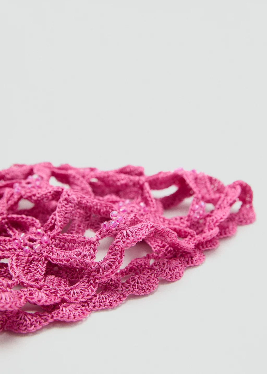 Crochet muts met sterretjes - Dames | MANGO Nederland | Mango EU