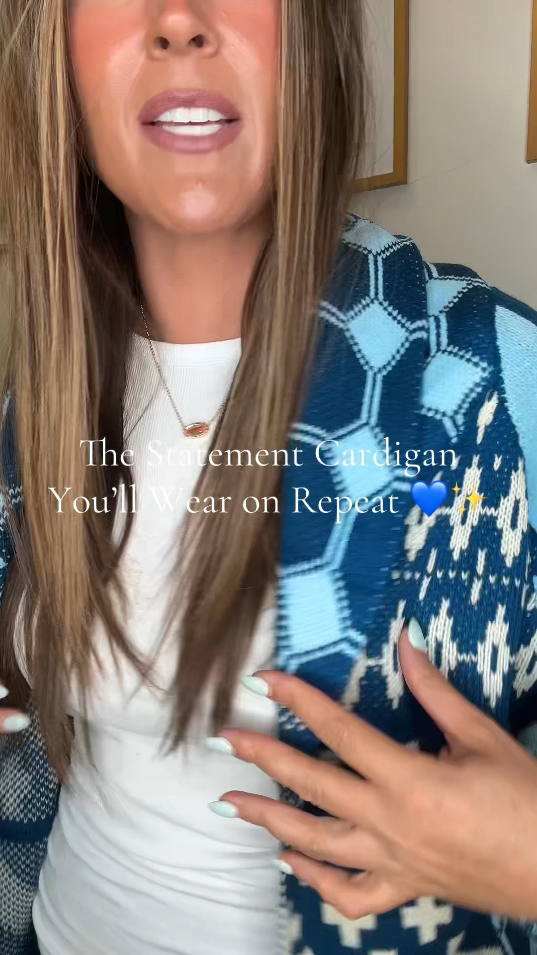 The Statement Cardigan You’ll Wear on Repeat 💙✨

This cozy blue graphic cardigan is giving main character fall energy 💙 It’s soft, oversized, and full of texture — the kind of piece that makes even a basic jeans-and-tee look instantly stylish. I love how it feels like a vintage find but with the comfort of a modern knit.

Perfect for coffee runs, girls’ brunch, or a weekend trip to the pumpkin patch 🍂 This one’s a must for anyone who loves an elevated casual look. Linked in my TikTok Shop 💕

	1.	Blue knit oversized cardigan
	2.	Cozy fall sweater outfit
	3.	Graphic print cardigan

#TikTokShopCreatorPicks
#CreatorPicksAmbassador
#TikTokShopBlackFriday
#FallFreshness #TikTokShopFallDealsForYou
@SCUSTY 

#LTKStyleTip #LTKFindsUnder50 #LTKSeasonal