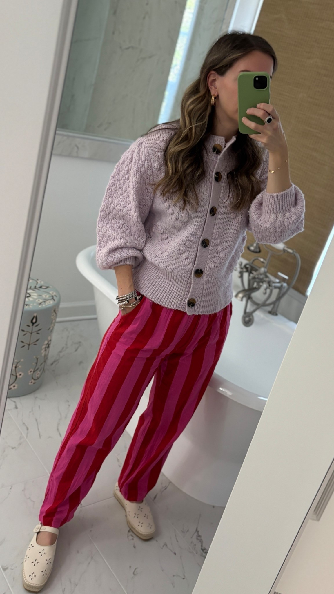 New favorite spring shoes ✨ cardigan & pants are old but linked similar options! 

#LTKmorningroutine #LTKmomlife #LTKBump