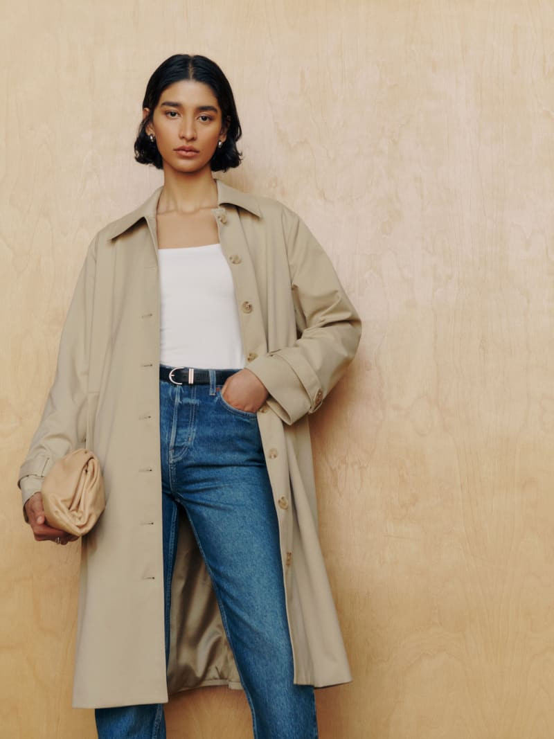 Danni Oversized Trench | Reformation (Global)