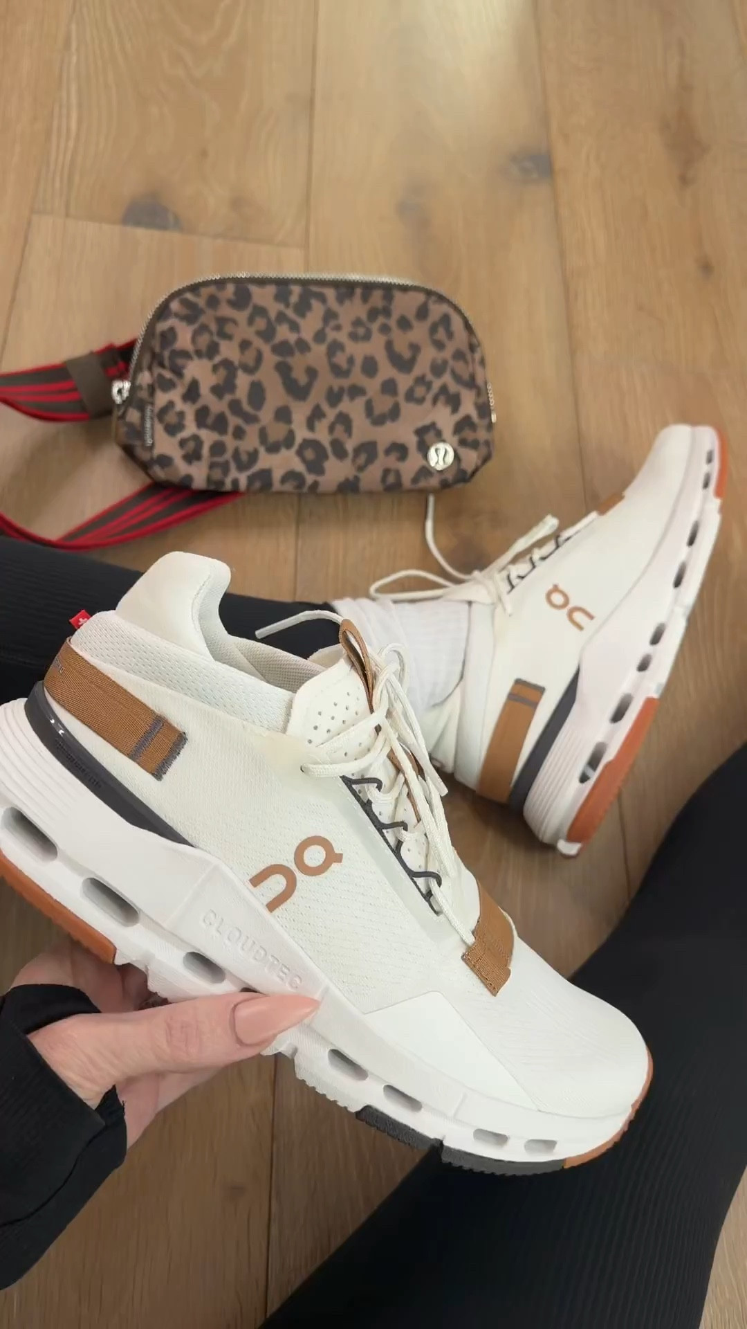 One of my favorite everyday sneakers! This new color is so stunning …runs true to size 
Neutral sneakers to go with everything! 
Leopard @lululemon belt bag 


#LTKOver40 #LTKSeasonal #LTKootd