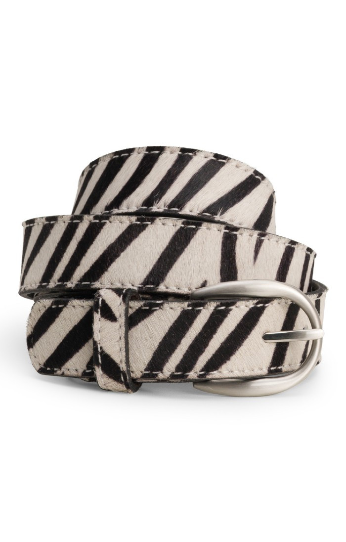 Ladies Pony Hair Leather Belt | The House of Bruar