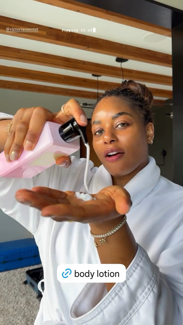 Finally, topping off my body skincare routine with the Victoria’s Secret bombshell bouquet body lotion. This lotion smells divine! It’s so moisturizing and the floral scent is perfect for spring - this is the perfect Mother’s Day gift idea! …For more links to spring outfits 2026, country concert outfits, spring dresses, date night outfits, vacation outfits beach, business casual workwear, work outfts, travel outfits, follow me on LTK! ✨


#LTKBeauty #LTKMothersDay #LTKgrwm