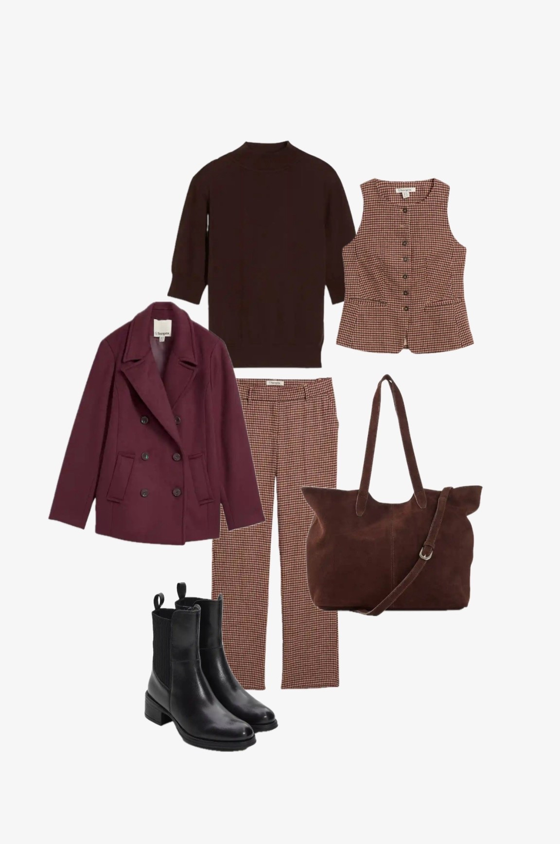 Herbst Outfit Inspo: Karo- Hosenanzug mit Weste, Boots & Shopper
-
Code: SETTE15
#LTKautumn 

#LTKstyletip #LTKwinter