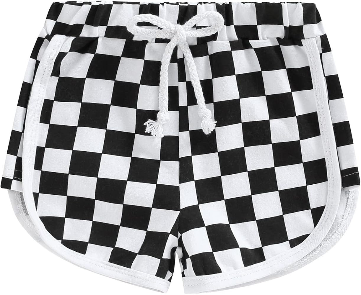 Toddler Baby Boy Girl Checkerboard Plaid Pants Elastic Waist Casual Trousers Spring Summer Fall W... | Amazon (US)