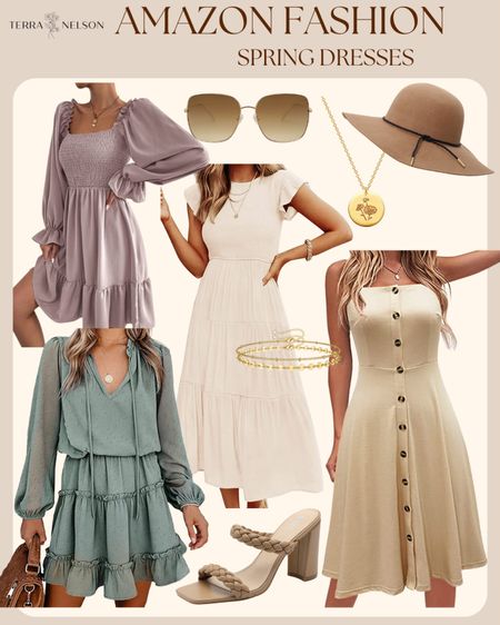 Amazon dresses / Amazon spring dresses / spring fashion finds / sundresses / spring outfits

#LTKFind #LTKstyletip #LTKhome