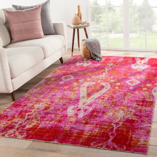 Jambi Pink/Beige Indoor/Outdoor Rug | Wayfair North America