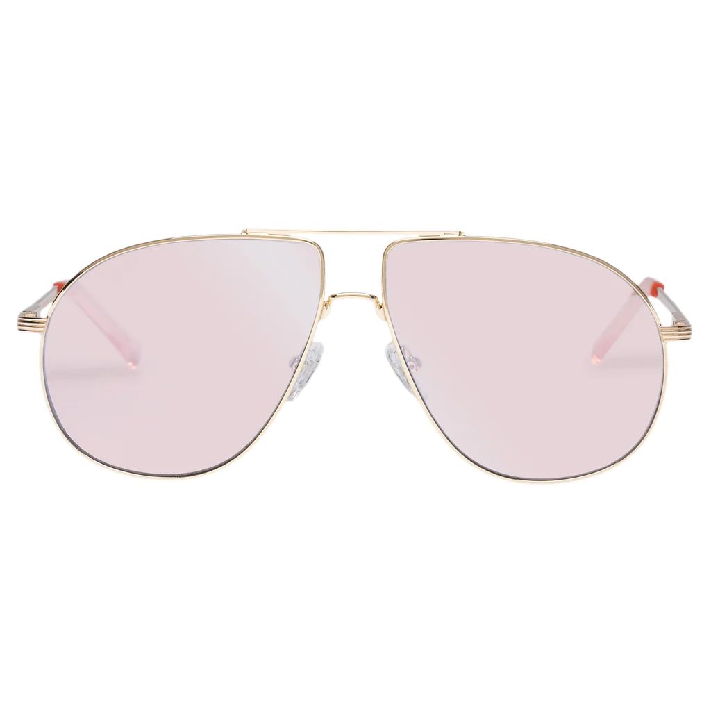 SCHMALTZY | BRIGHT GOLD CHAMPAGNE TINT | Le Specs (Sunglasses)