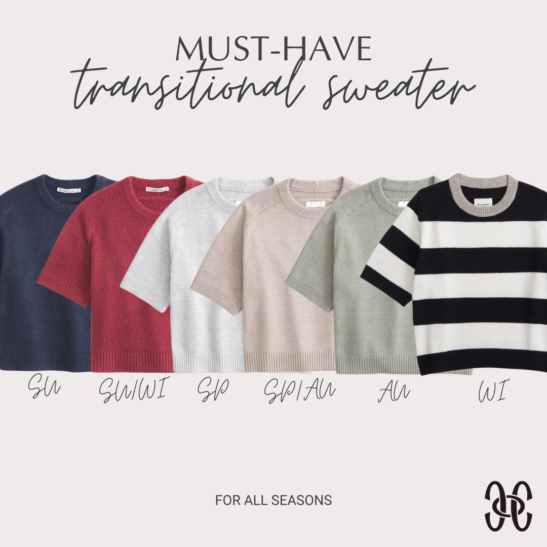 As we transition to the fall season, it can be hard to figure out what to wear. I love a short-sleeve sweater so I feel cozy but not too warm. This is a great option with a band at the waist (one of my favorite style details so I can tailor the length to fit MY torso).

#houseofcolour #hoc #houseofcolourpflugerville #houseofcolourusa #coloranalysis #houseofcolouraustin  #hocsummer #hocspring #hocautumn #hocwinter  

 #LTKFallSale #LTKFindsUnder50 #LTKStyleTip