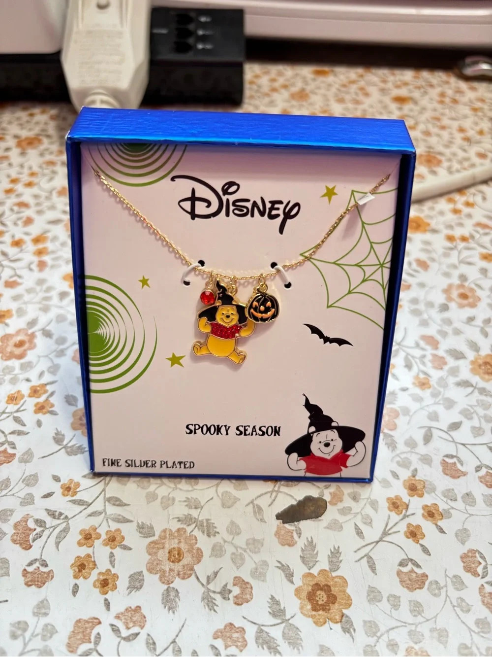 Disney Winnie the Pooh Halloween themed necklace. | Poshmark