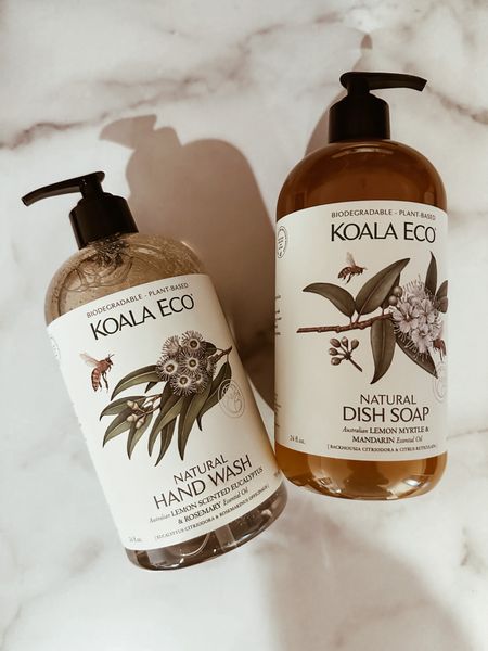 Clean, all natural hand and dish soap! I can’t get enough of this duo. They smell amazing and keep your hands smooth and hydrated! 

#LTKunder100 #LTKhome #LTKfamily