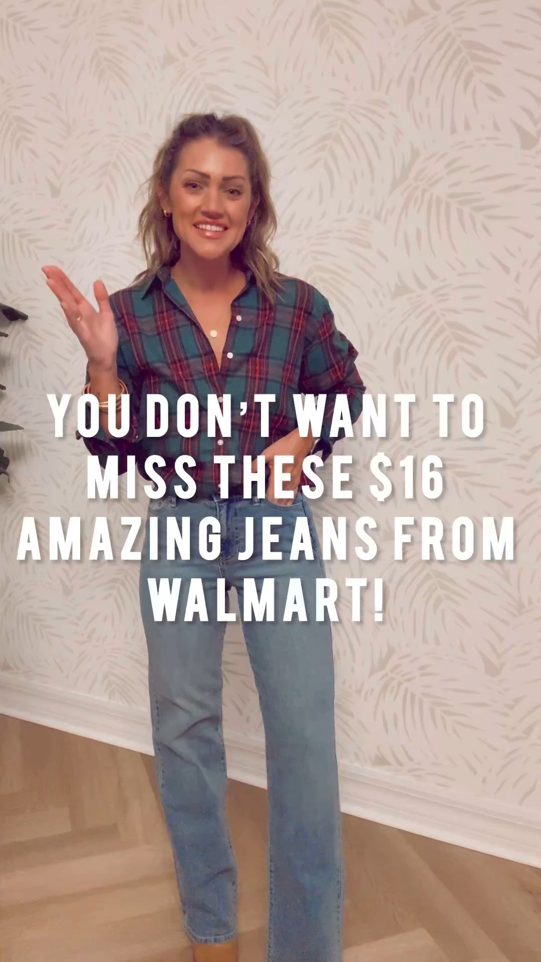 Don’t miss out on these!! PS: they hug and lift your booty soooo good, too. 👏🏻🤌🏻 and they don’t even feel like denim!! Available in short, regular and long. I’m in regular length. RUN!! 👖⭐️⭐️⭐️⭐️⭐️
I’m 5’4, wearing XXS. I went down 2 sizes for this fit! I also own them in my true small, which is a superrr baggy fit. I suggest going down at least one size for a relaxed fit! Down 2 for a fitted look. Your true size for an ultra baggy fit.
#walmart #affordableoutfits #walmartfashion #jeans 

