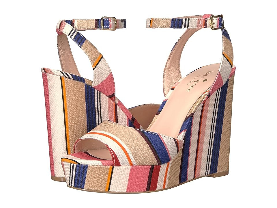 Kate Spade New York Dellie (Multicolor Berber Stripe Fabric) Women's Shoes | 6pm